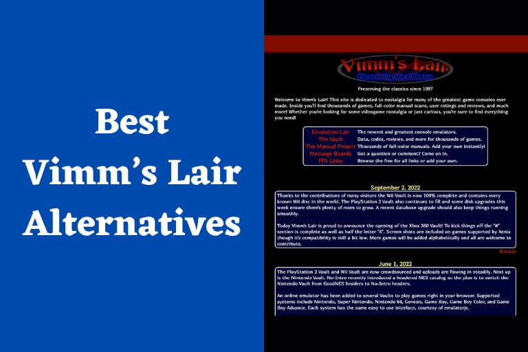 12 Best Vimm’s Lair Alternatives